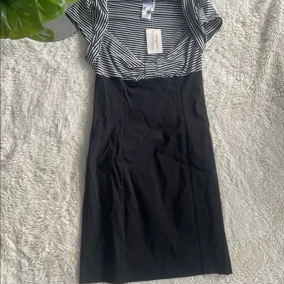 NWT Guess Fitted Mini Stiped Dress - Picture 2 of 8